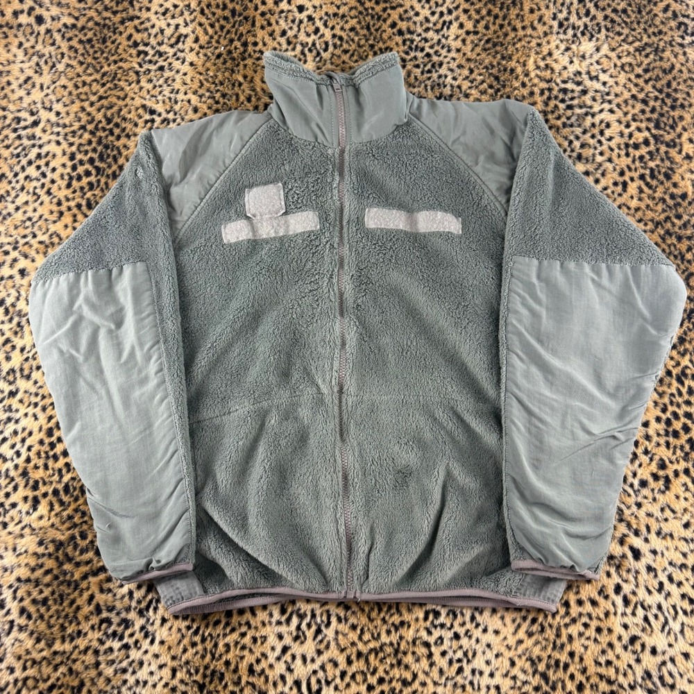 Official US Army Issue Gen III ECWCS Level 3 Fleece Jacket Foliage Green Mens M